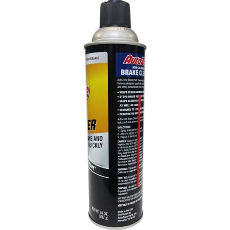 autozone brake cleaner|brake cleaner solvent.